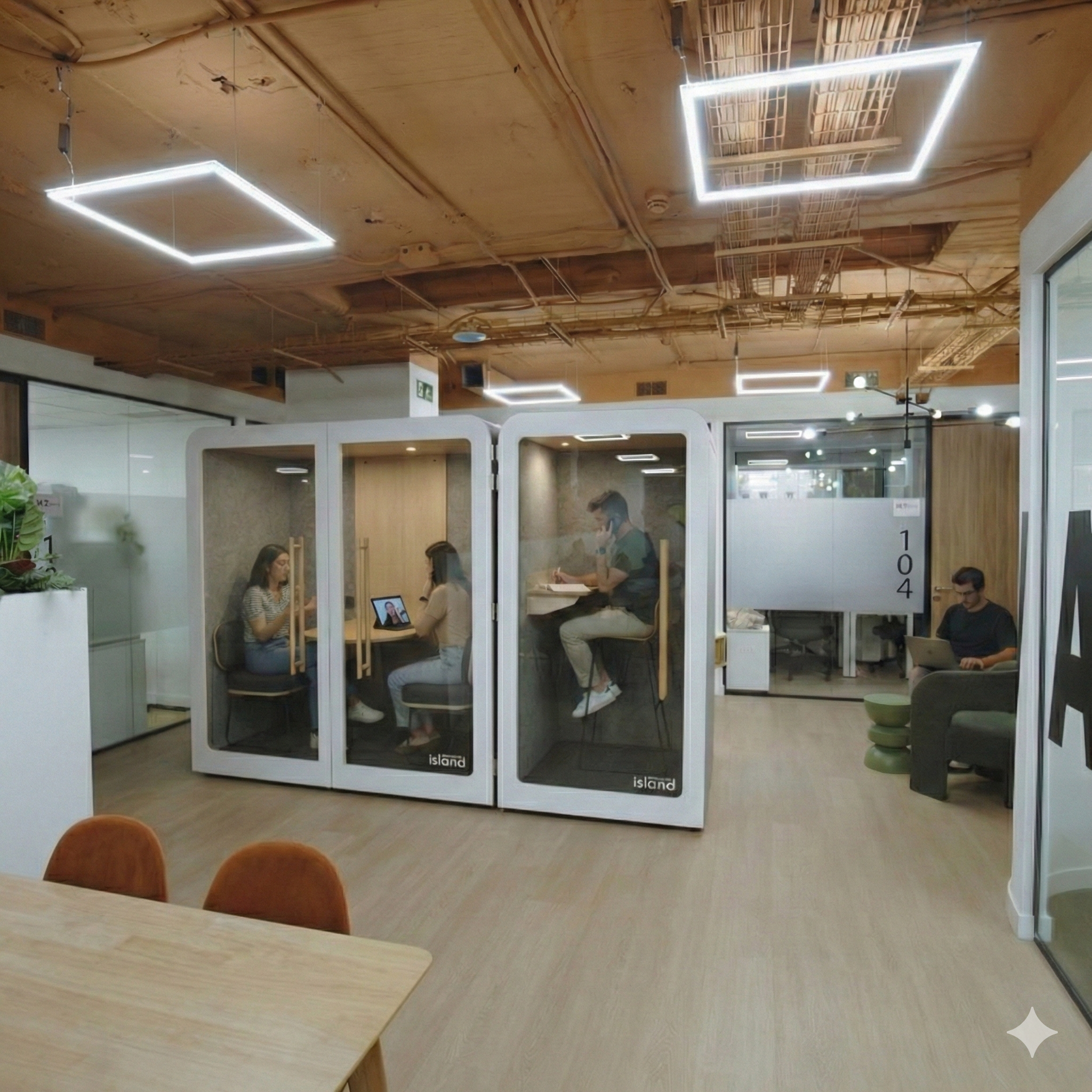 phoneboots coworking madrid